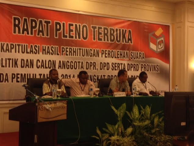 KPU Papua: Besok, Rekapitulasi Suara Kelar