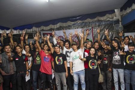 133 Cabang Slanks Fans Club Deklarasi Dukung Jokowi