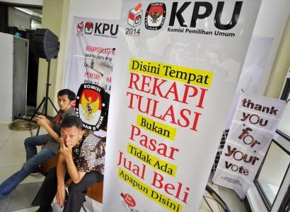 Ini Dia Pengalihan Lalu Lintas Depan Kantor KPU