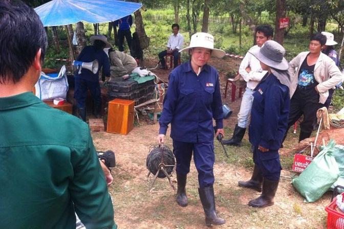 Lao Women Work to Clear Millions of Unexploded Bombs