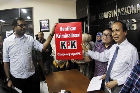 Komnas HAM Didesak Tangani Kasus Penangkapan Bambang Widjojanto