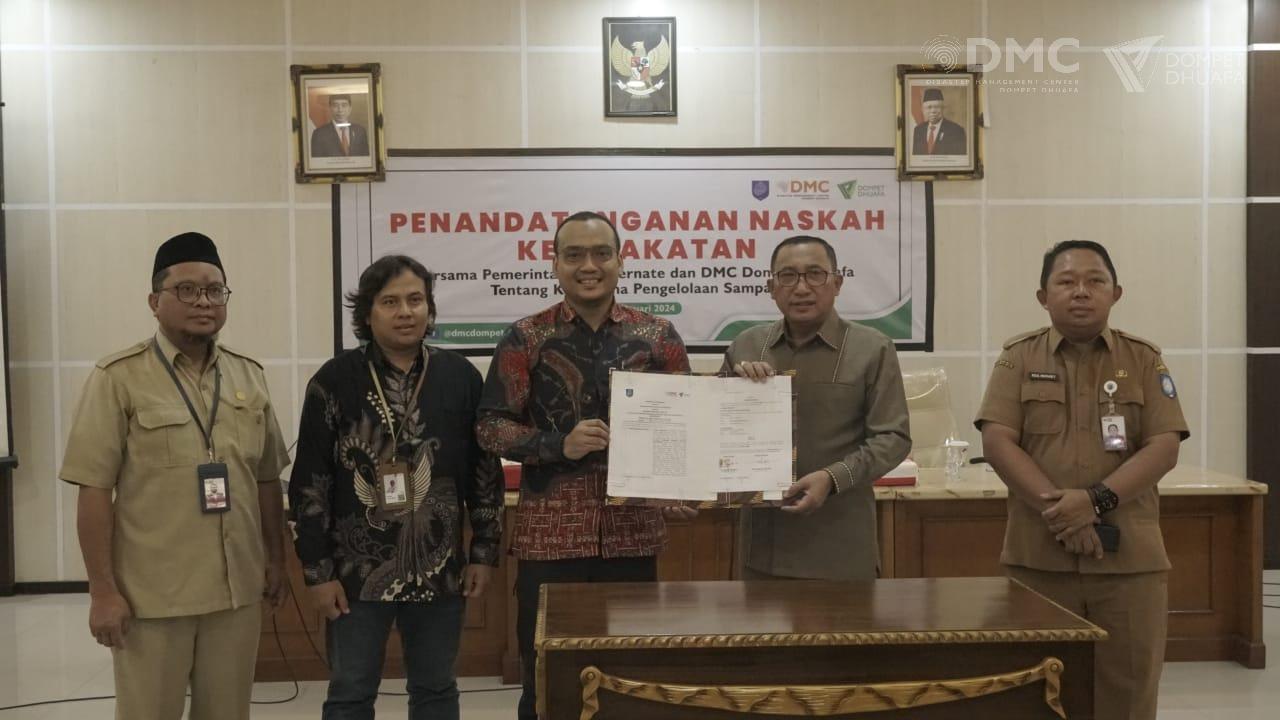 Kolaborasi Pemerintah Kota Ternate dan DMC Dompet Dhuafa Kelola Sampah