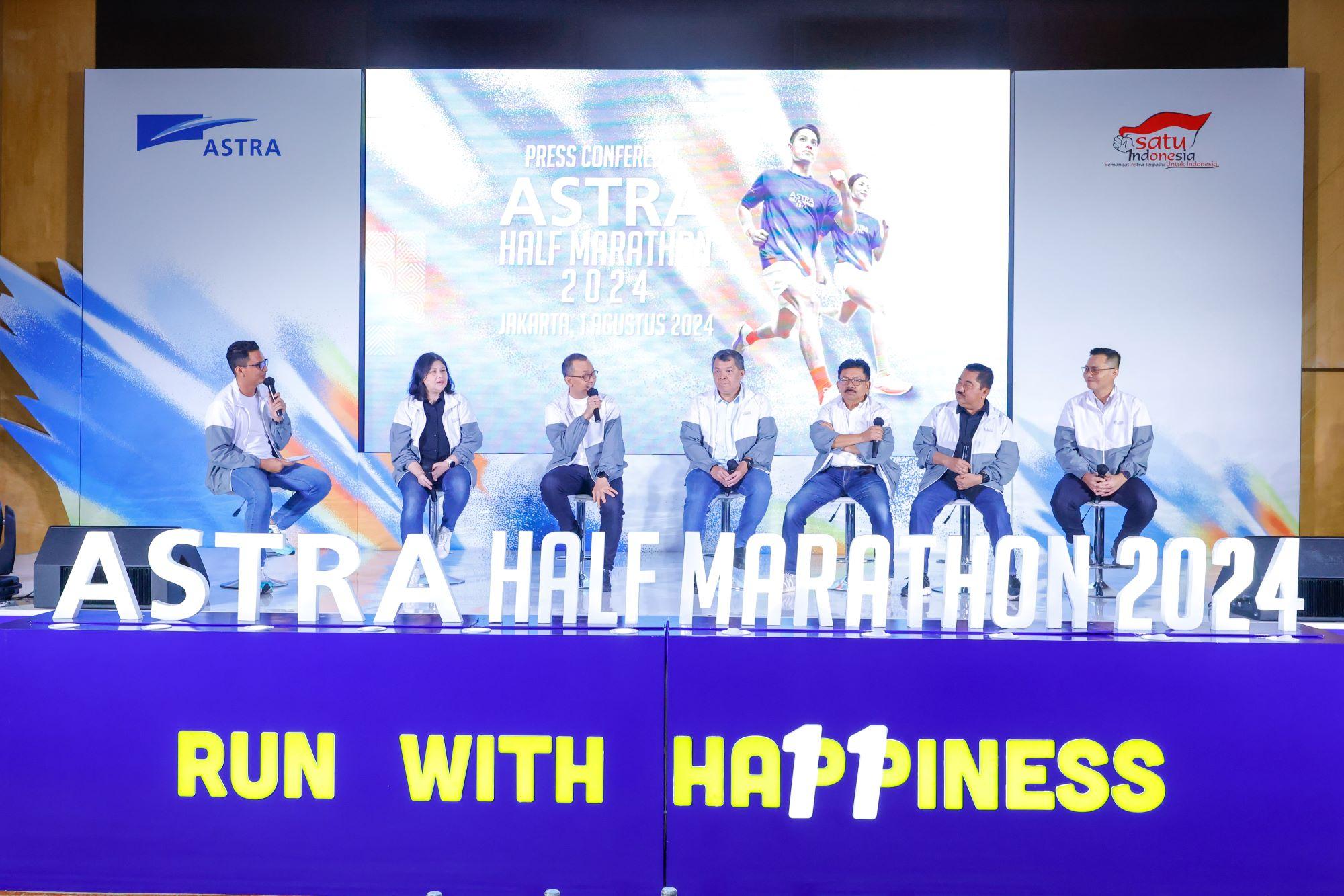 Astra Menggelar Astra Half Marathon 2024, Mengusung Tema Run with Happiness