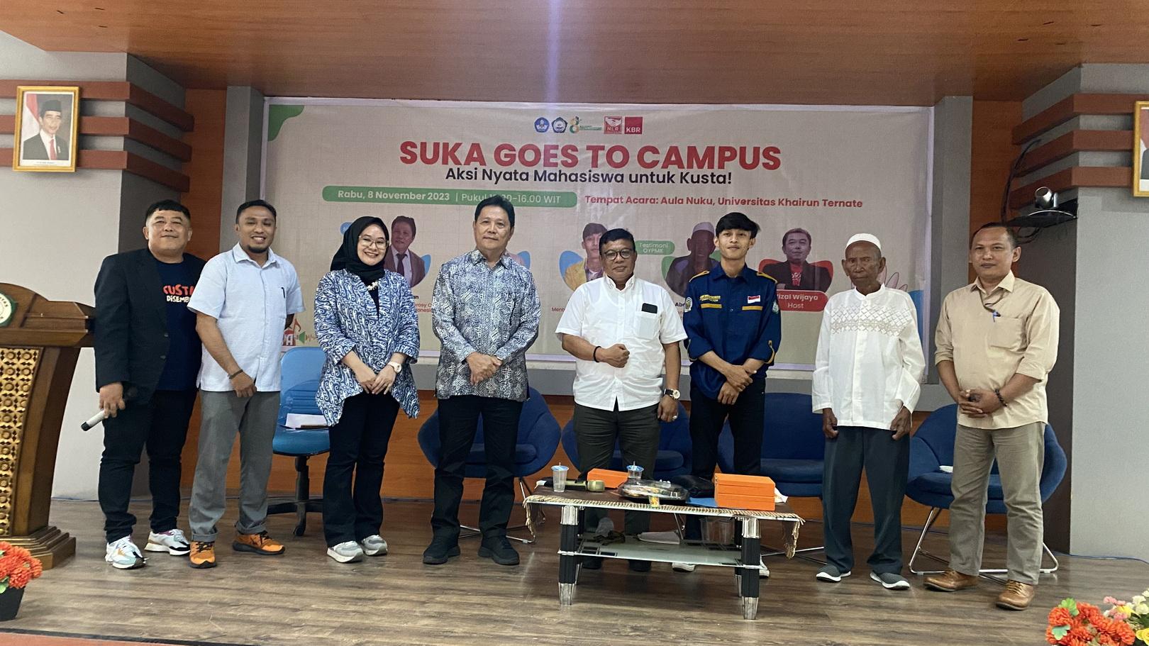 SUKA Goes To Campus Ternate: Aksi Nyata Mahasiswa untuk Kusta