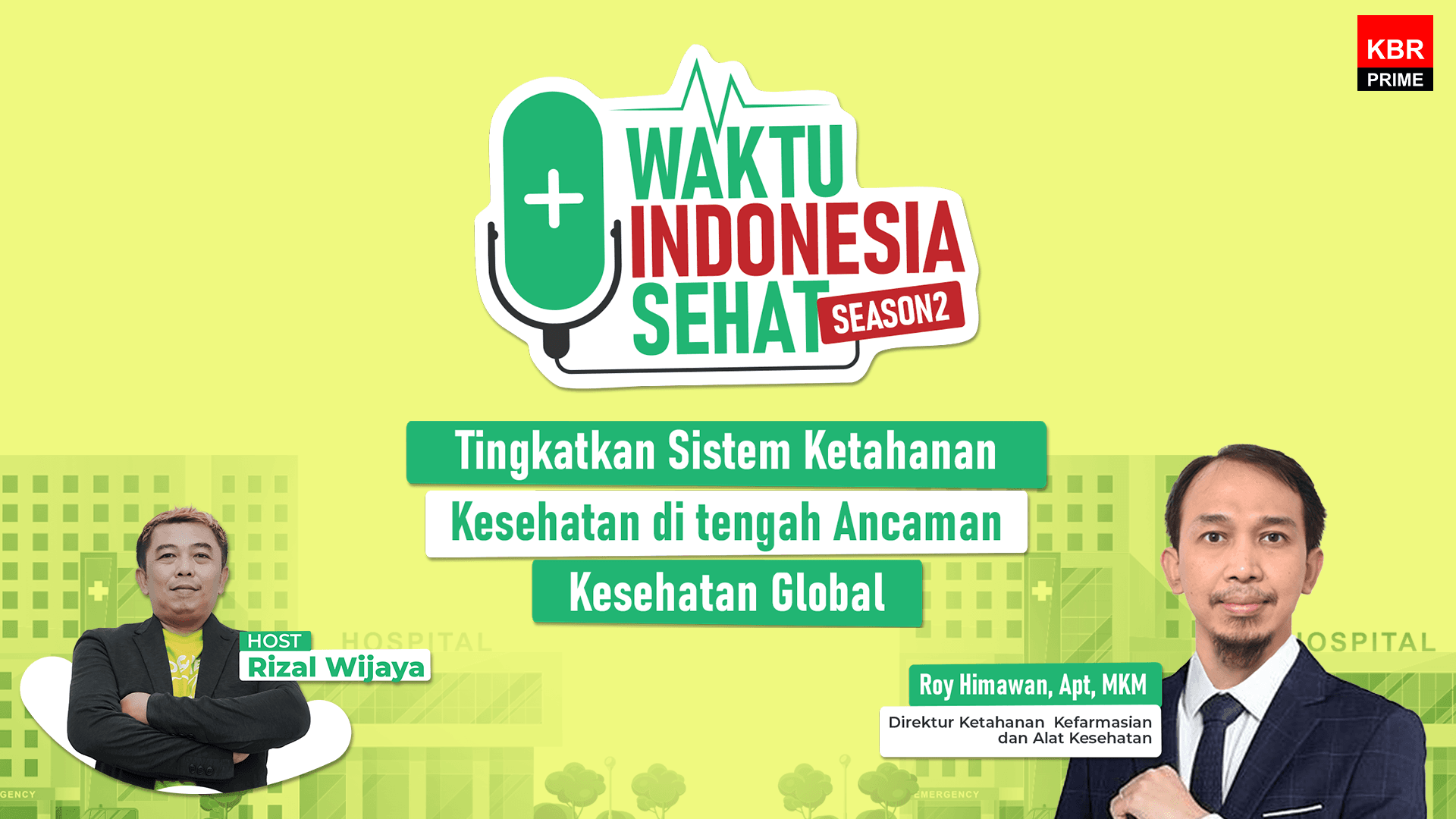 Tingkatkan Sistem Ketahanan Kesehatan di tengah Ancaman Kesehatan Global