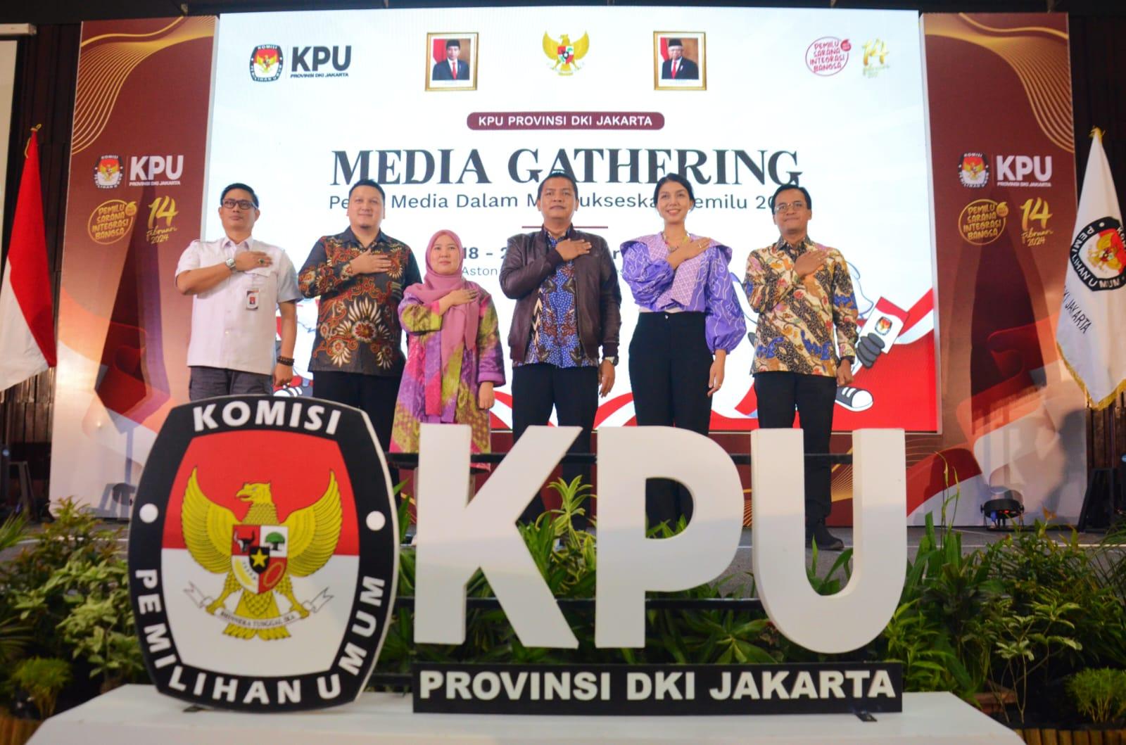 KPU DKI Jakarta Ajak Media Bersinergi Menyukseskan Pemilu 2024