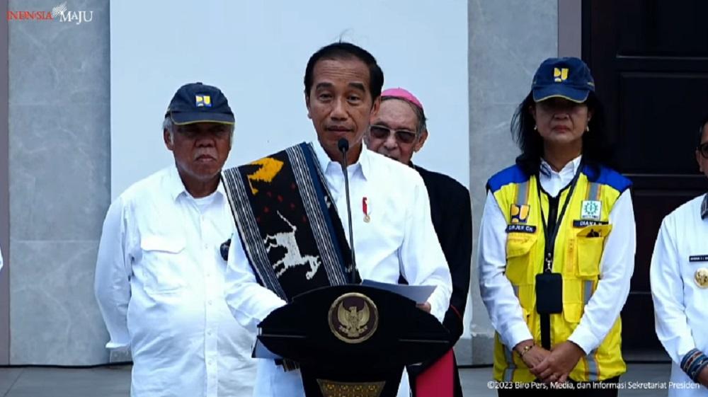 Resmikan Gereja Katedral Kupang, Ini Harapan Jokowi