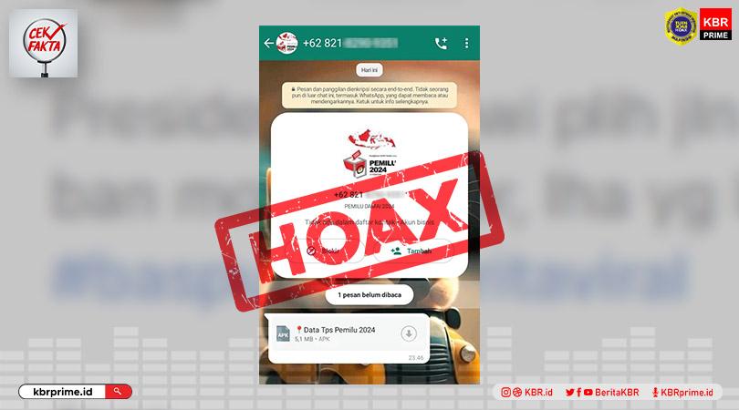 Cek Fakta: Hoaks “Hasil Perhitungan Surat Suara Pemilu di Luar Negeri”