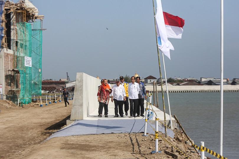 Proyek Tanggul Rob di Semarang, Jokowi: Tahan Banjir 30 Tahun