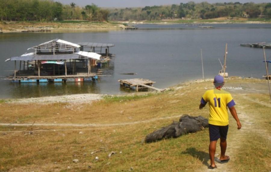 Air Waduk di Ngawi Susut, Petani Diimbau Tidak Tanam Padi