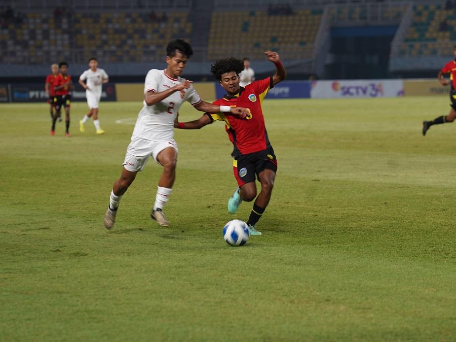 Timor Leste Pecahkan Rekor Lawan Timnas Indonesia U-19