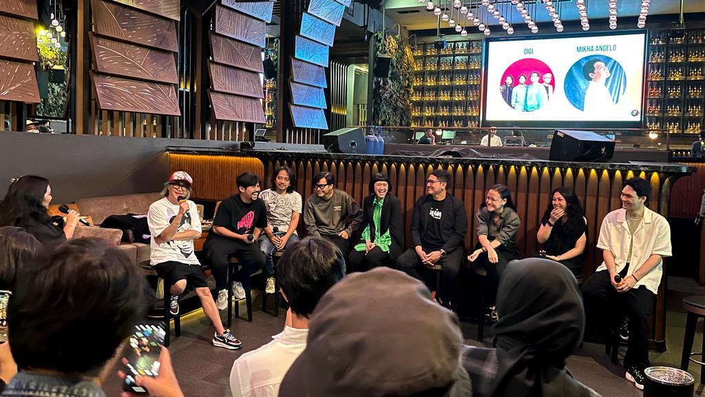 Press conference We The Fest 2023 pada Rabu, 05 Juli 2023 di Dragonfly, Jakarta.