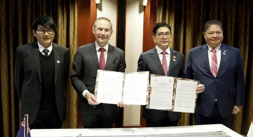 Indonesia dan Australia Teken MoU Terkait Mineral Penting