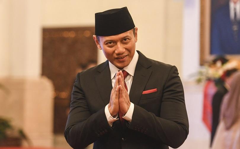 Presiden lantik AHY jadi Menteri ATR/BPN