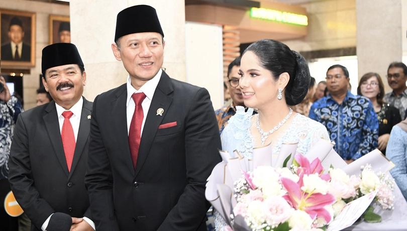 Presiden lantik AHY jadi Menteri ATR/BPN