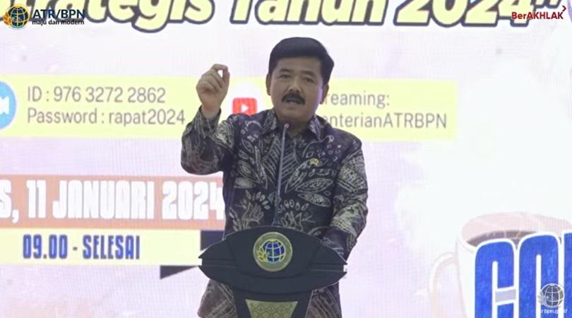 Berantas Mafia Tanah, Menteri  ATR/BPN Gencarkan E-Sertifikat