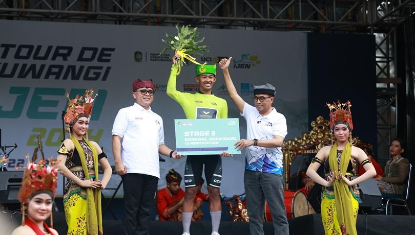 Kejutan, Pembalap Indonesia Rebut Ijen Jersey di Etape 3