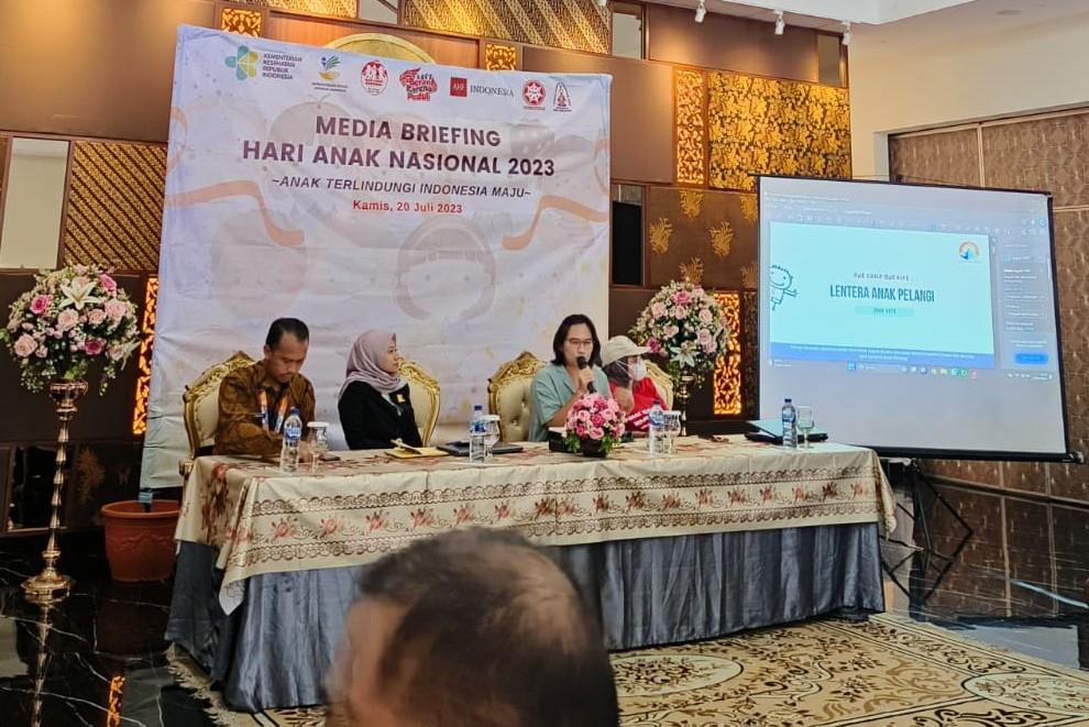 Media Briefing YKIS bersama KPA DKI Jakarta dan Lentera Anak Pelangi dalam Rangka Hari Anak Nasional