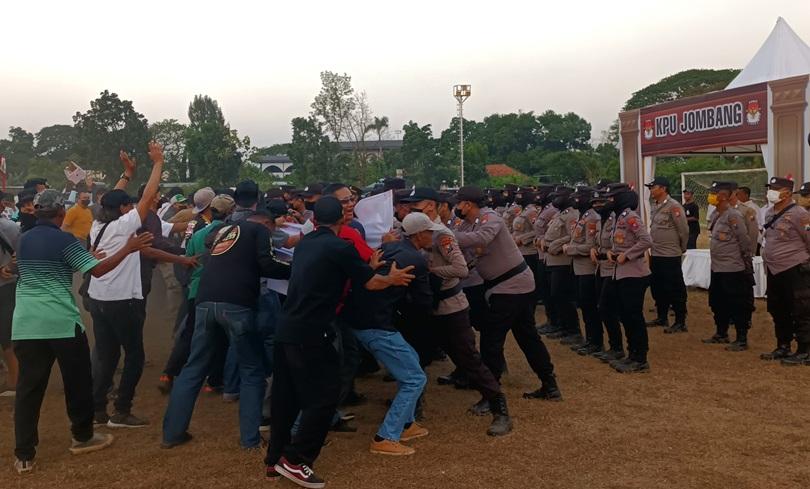 Antisipasi Kerawanan Pilkada, Polres Jombang Siapkan Ratusan Personil