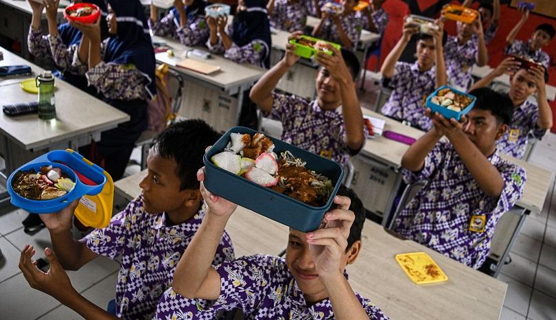 Sri Mulyani Ungkap Anggaran Makan Bergizi di RAPBN 2025