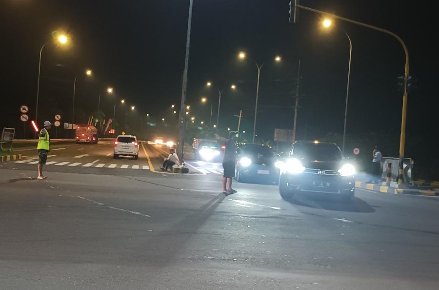 Banyak Pemudik Istirahat di Rest Area Luar Jalan Tol Jombang