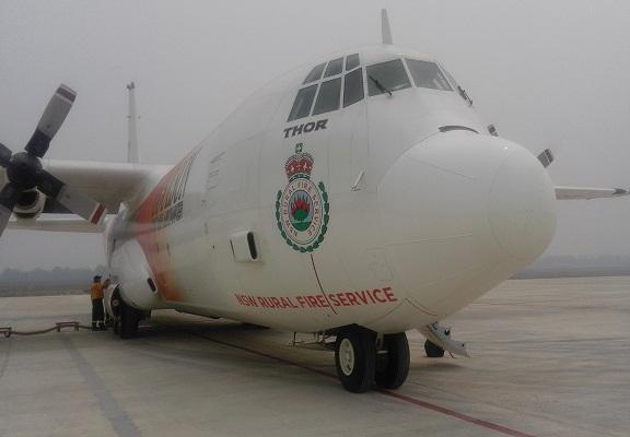 Ketika Hercules, Chinook, Thor Bersatu Melawan Api