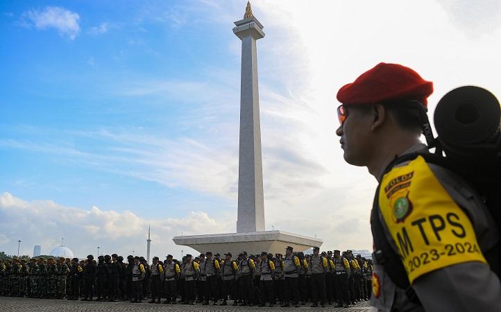 Polda Metro Kerahkan 7.706 Personel Jaga TPS, 21 Masuk Kategori Sangat Rawan