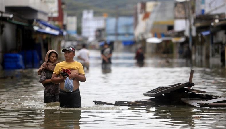 Banjir di Gorontalo ribuan warga mengungsi