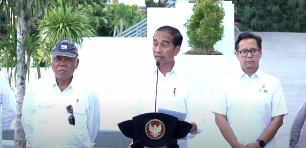 Presiden Jokowi Resmikan Rekonstruksi Bandara di Sulteng dan Sulut