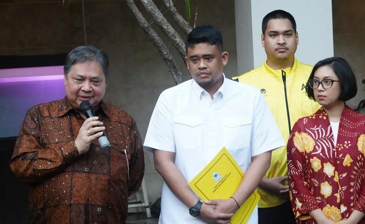 Golkar Usung Bobby Nasution di Pilgub Sumatra Utara, Airlangga Yakin Menang