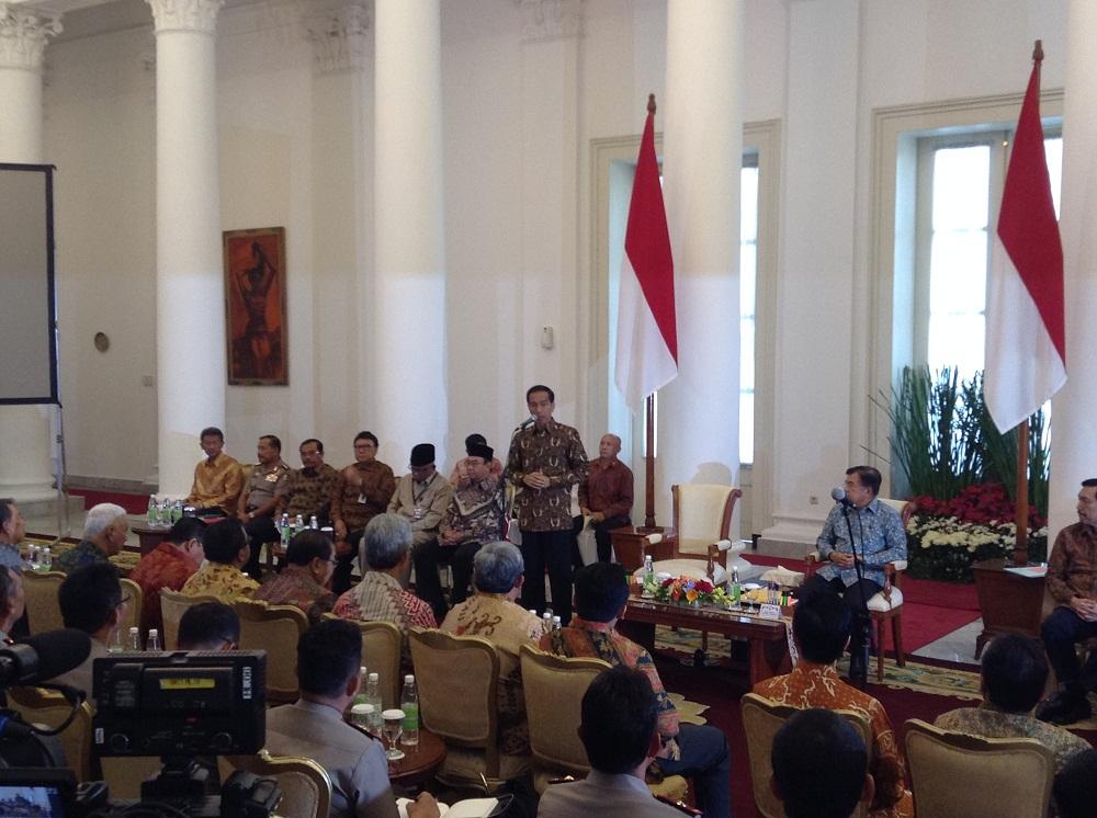 Kumpulkan Gubernur, Jokowi Bahas Percepatan Penyerapan Anggaran