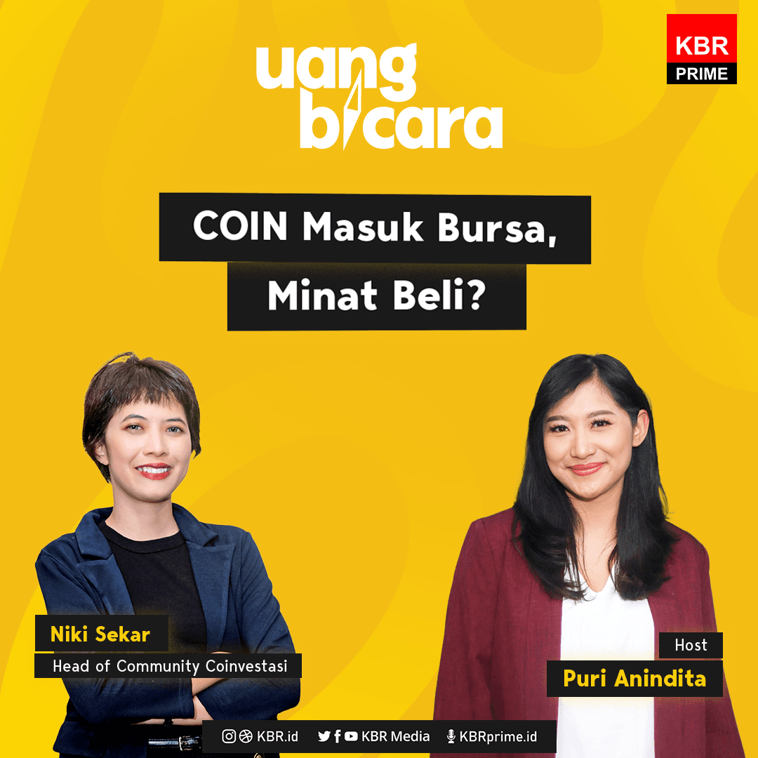 Uang Bicara - COIN Masuk Bursa, Minat Beli?