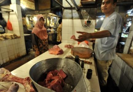 Operasi Pasar, Daging di Jakarta Dilepas Rp 70 ribu per Kg