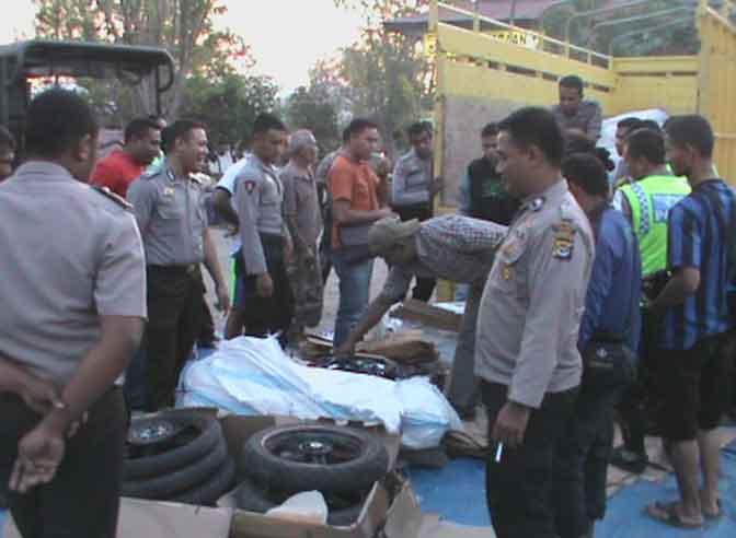 Polisi TTU Gagalkan Penyelundupan Motor ke Timor Leste