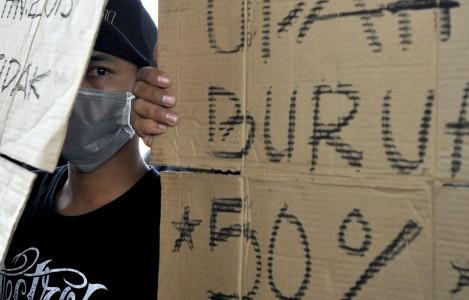 Mogok Buruh di Bandung Lebih Besar dari Jakarta