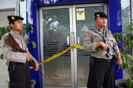 Polisi Jawa Barat Jaga Ketat Yayasan Muthahhari