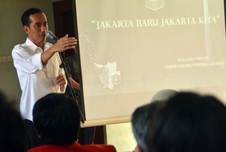 Bahas Sodetan Kali, Jokowi akan Temui Rano Karno