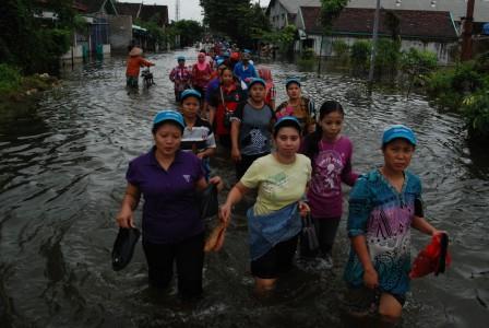 Tiga Kabupaten di NTT Dilanda Banjir Rob