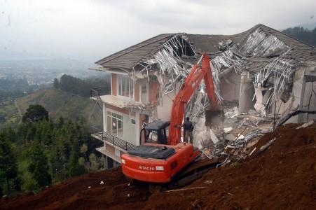 93 Vila di Bogor Segera Dibongkar