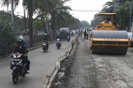 Duh... Dana Perbaikan Jalan di Jakarta Belum Cair