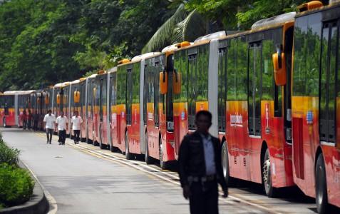 DKI Stop Beli Bus Transjakarta Tahun Ini
