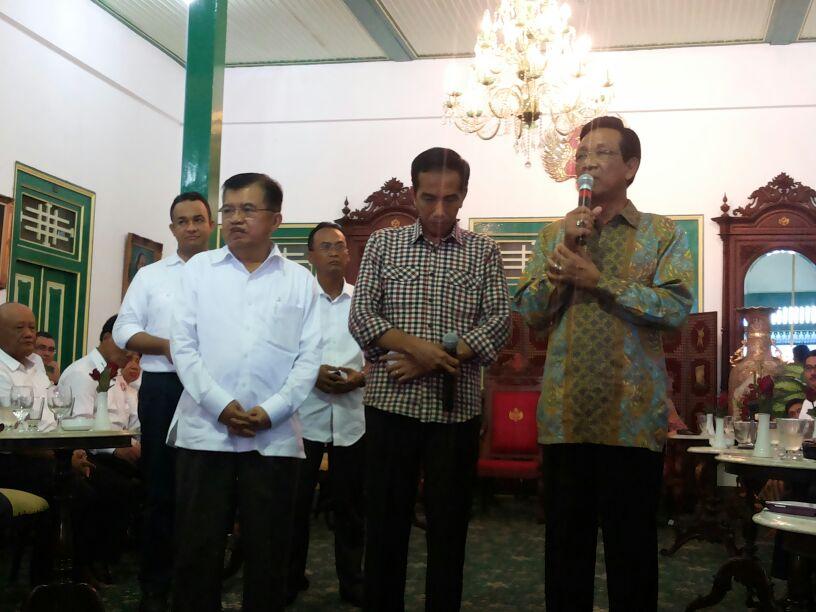 Sambangi Sultan Yogya, Ini yang Dipelajari Jokowi