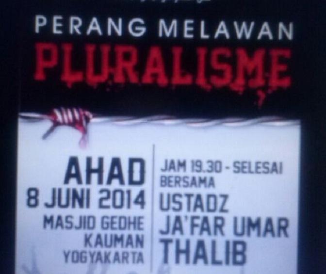 Ceramah Jafar Umar Thalib Ancam Toleransi Umat Beragama