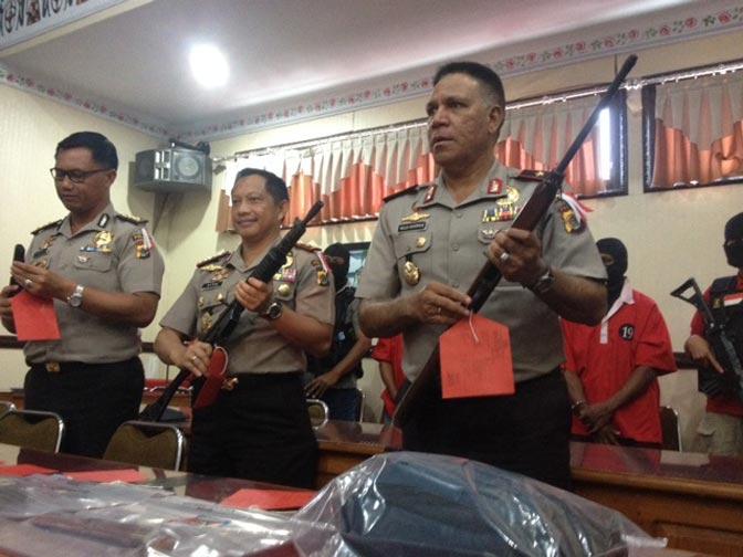 Polda Papua: Kelompok Kriminal Paniai Beli Senjata dari Filipina