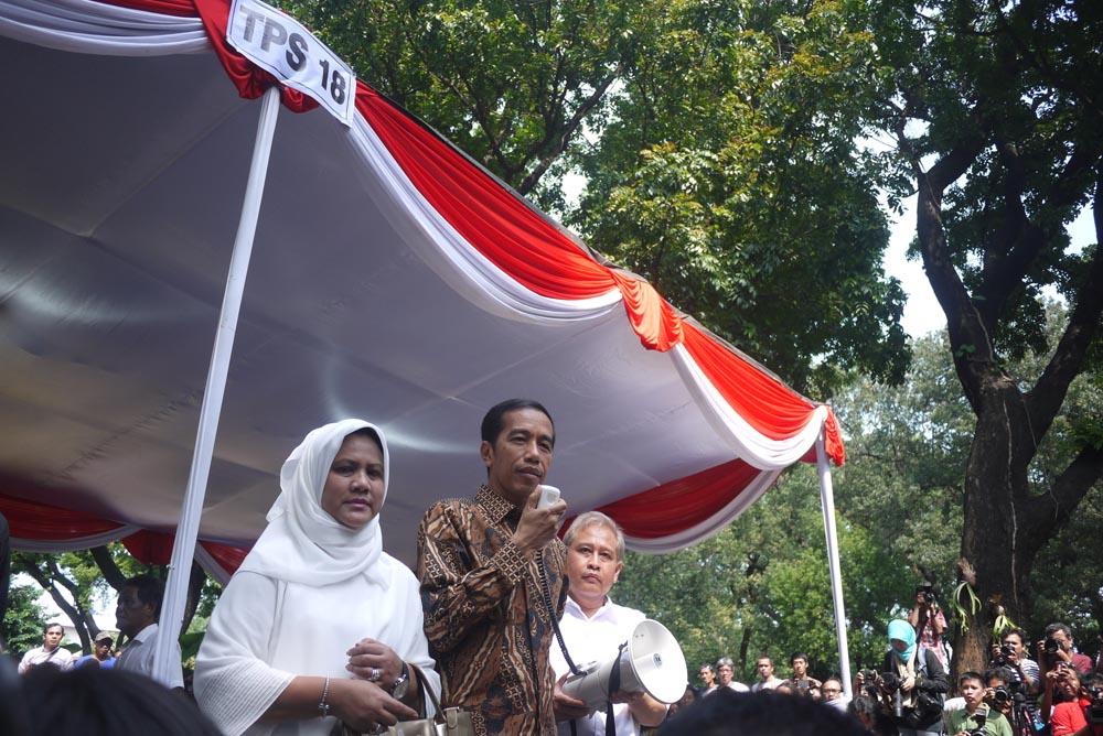 Jokowi: Jokowi-JK Ada di Titik Perhitungan Menang