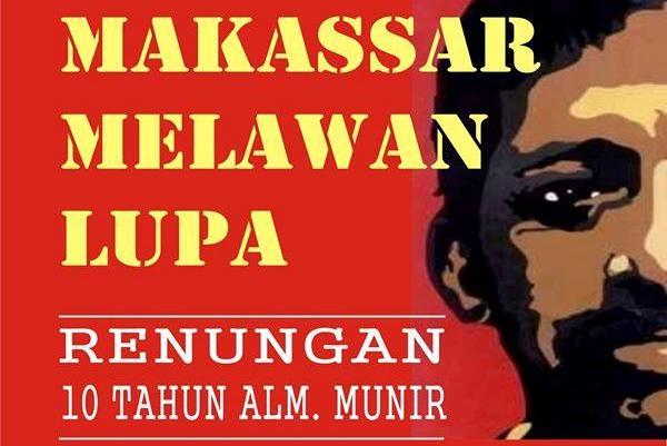 Ini Jadwal Peringatan Munir di Jakarta, Makassar & Semarang 7 September