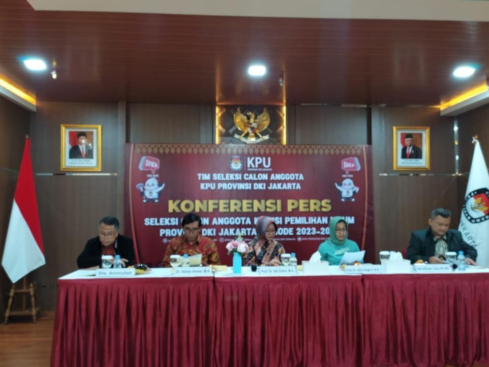 KPU Provinsi DKI Jakarta Buka Pendaftaran Seleksi Anggota Periode 2023 - 2028