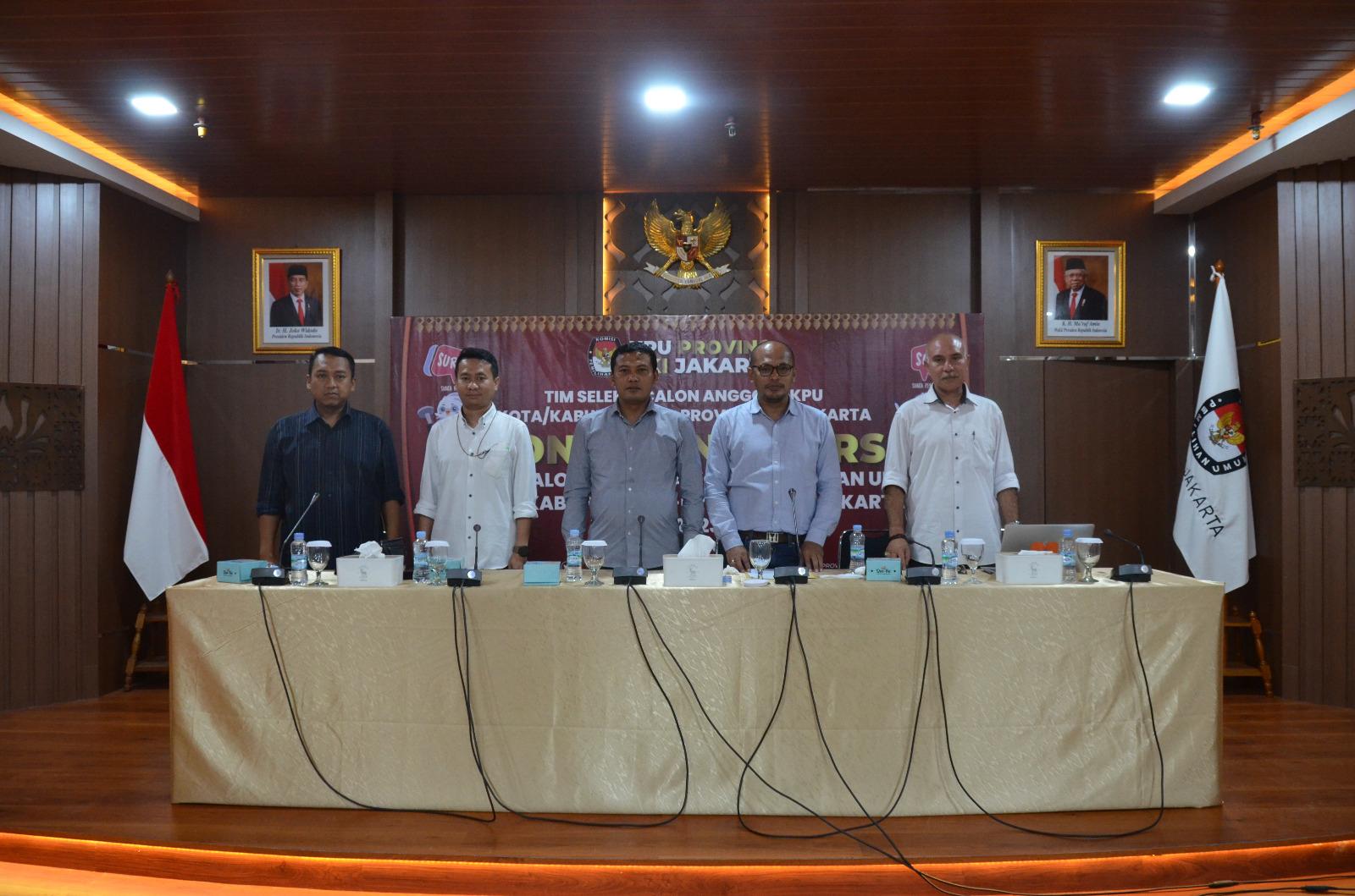 Pendaftaran Seleksi Anggota KPU Kabupaten/Kota Se-Provinsi DKI Jakarta Periode 2023 – 2028