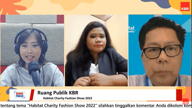 Jelang Charity Fashion Show 2022, Habitat Cerita tentang Sanitasi di Mauk, Tangerang