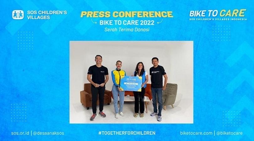 Bike To Care 2022 Galang Dana Rp750 Juta Demi Hidup Layak Anak Indonesia